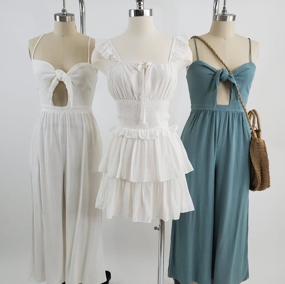 Juliette Sage Jumpsuit - Picture 3 of 3